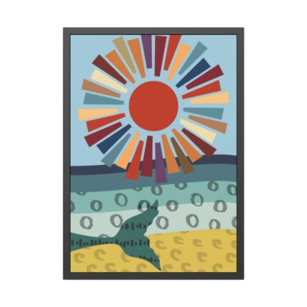 Mermaid Tail Framed Poster