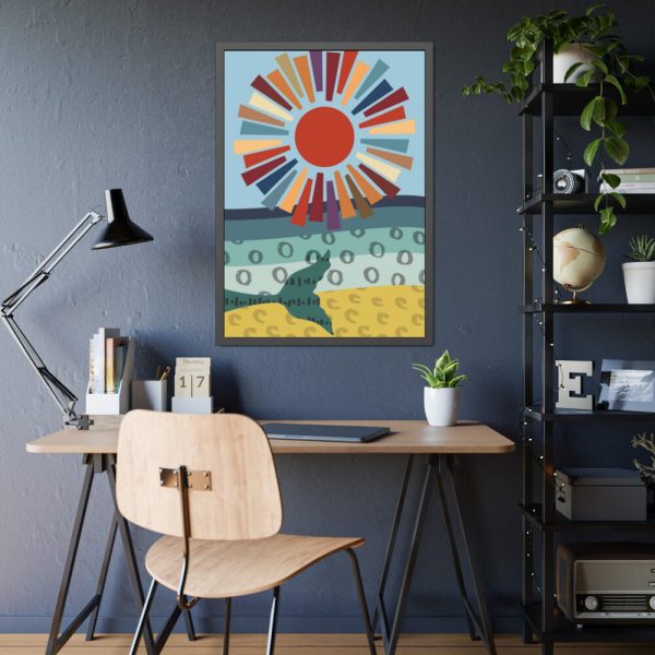 93830-38.jpg Mermaid Tail Framed Poster