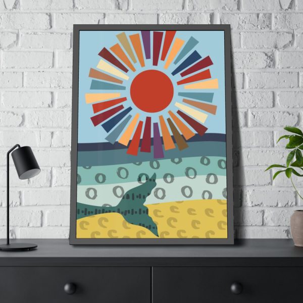 93830-39.jpg Mermaid Tail Framed Poster
