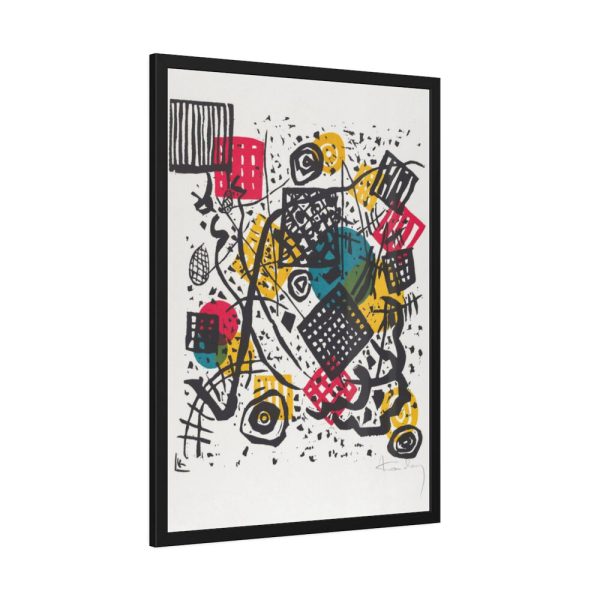 93830-45.jpg Kleine Welten V (Small Worlds V) by Wassily Kandinsky Framed Poster