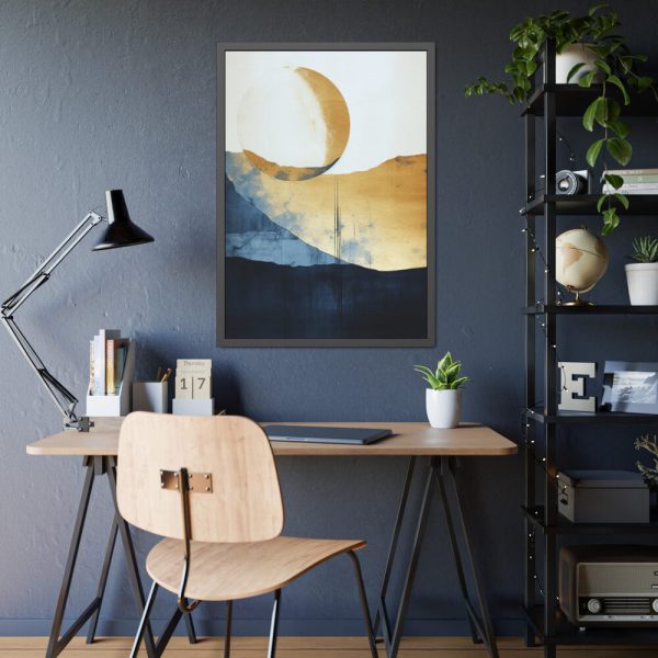 93830-62.jpg Moon Art, N°2 Framed Poster
