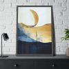 93830-63.jpg Moon Art, N°2 Framed Poster