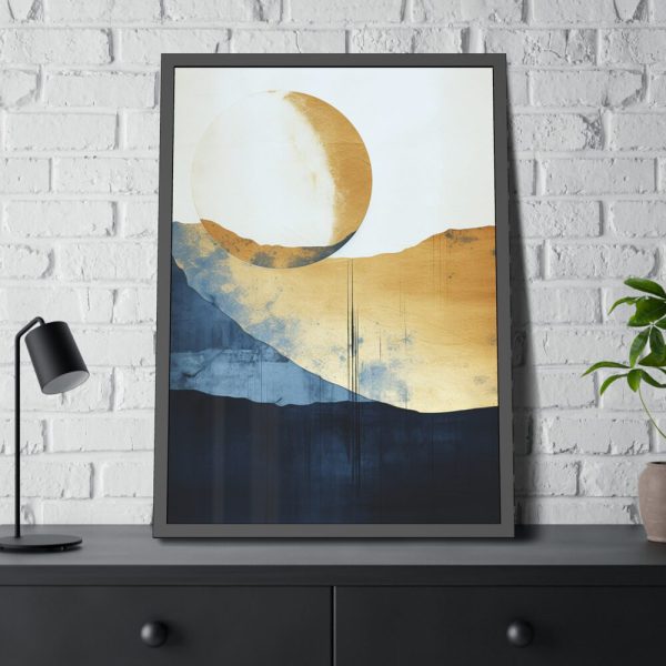 93830-63.jpg Moon Art, N°2 Framed Poster