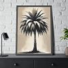 93830-71.jpg Palm Tree in Boho Style Framed Poster