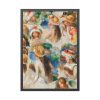 Study of Heads by Pierre-Auguste Renoir Framed Poster