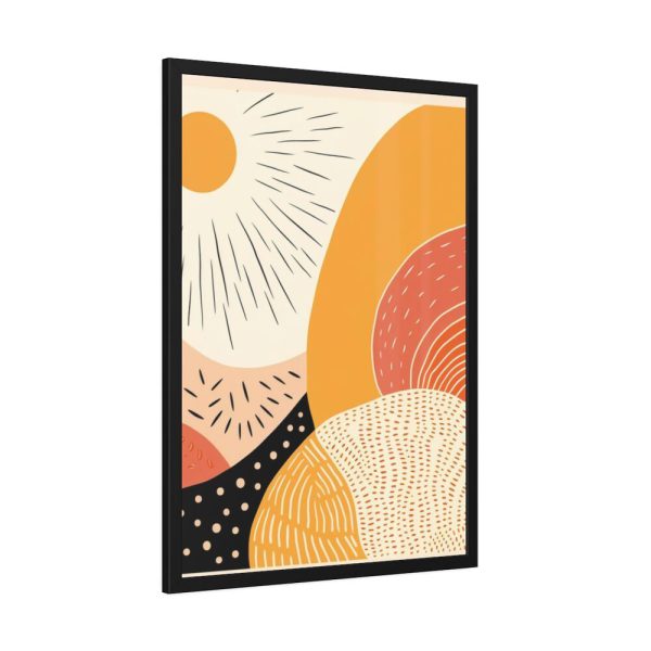 Sunny Boho Summer Framed Poster