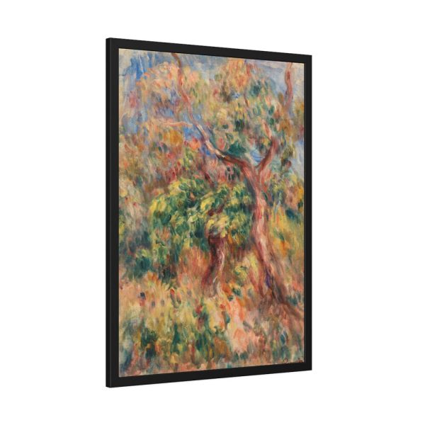 Landscape by Pierre-Auguste Renoir Framed Poster