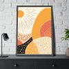 Sunny Boho Summer Framed Poster