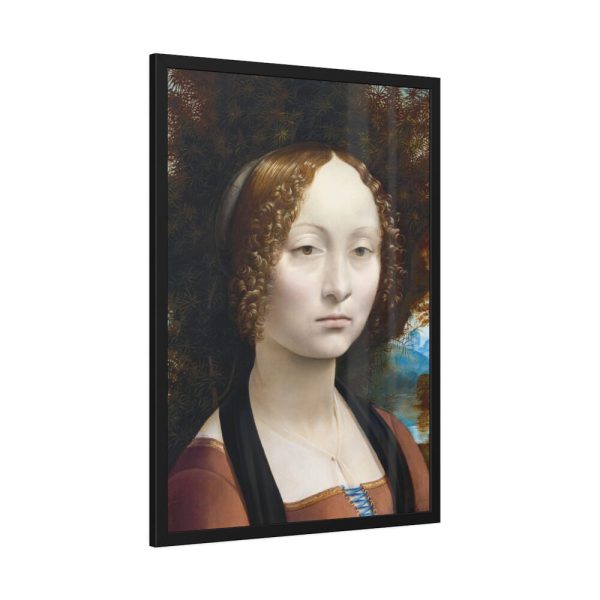 93831-125.jpg Ginevra de' Benci by Leonardo da Vinci Framed Poster