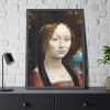 93831-127.jpg Ginevra de' Benci by Leonardo da Vinci Framed Poster