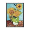 93831-136.jpg Vincent van Gogh's Vase with Three Sunflowers Framed Poster
