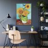 93831-138.jpg Vincent van Gogh's Vase with Three Sunflowers Framed Poster