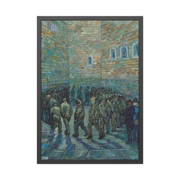 93831-140.jpg Vincent van Gogh's Prisoners Exercising Framed Poster