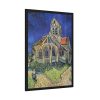 93831-145.jpg Vincent van Gogh's The Church at Auvers Framed Poster