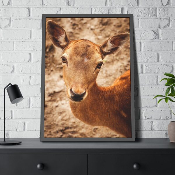 93831-163.jpg Roe Deer in Nature Framed Poster