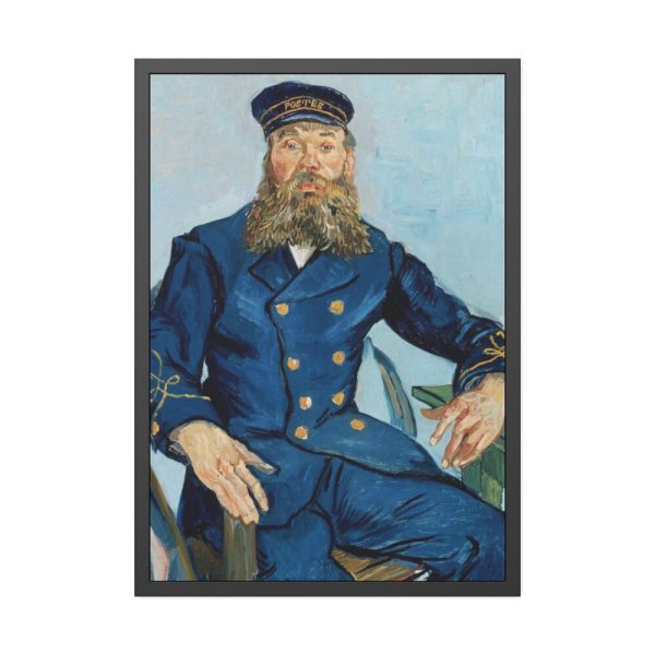 Vincent van Gogh's Portrait of the Postman Joseph Roulin Framed Poster