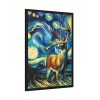 93831-177.jpg American Buck Deer Framed Poster