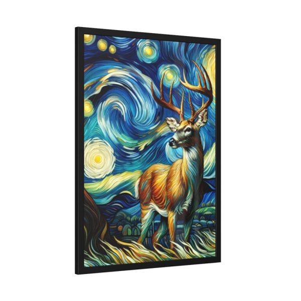 93831-177.jpg American Buck Deer Framed Poster