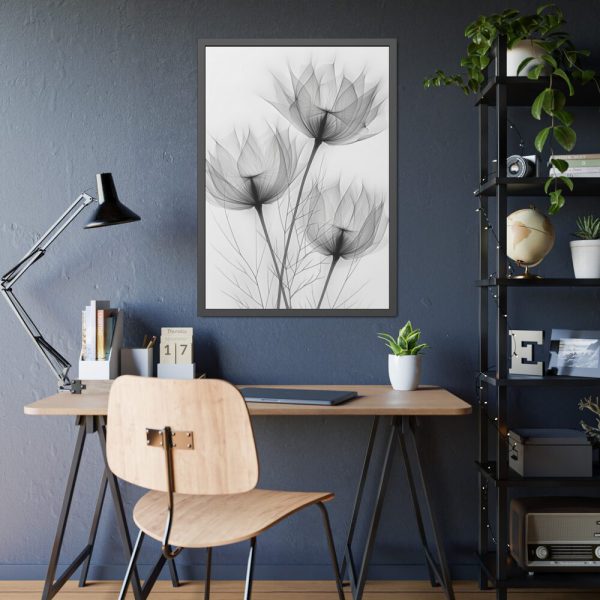 93831-194.jpg Delicate Flowers Art Framed Poster
