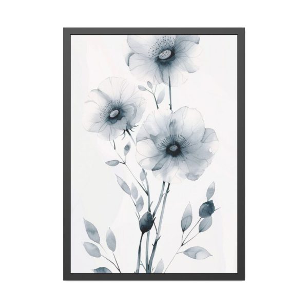 93831-196.jpg Minimalist Flower Art Framed Poster