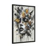 93831-205.jpg Harmonious Splashes in Black And White Framed Poster