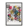 93831-44.jpg Kleine Welten V (Small Worlds V) by Wassily Kandinsky Framed Poster