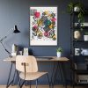 93831-46.jpg Kleine Welten V (Small Worlds V) by Wassily Kandinsky Framed Poster