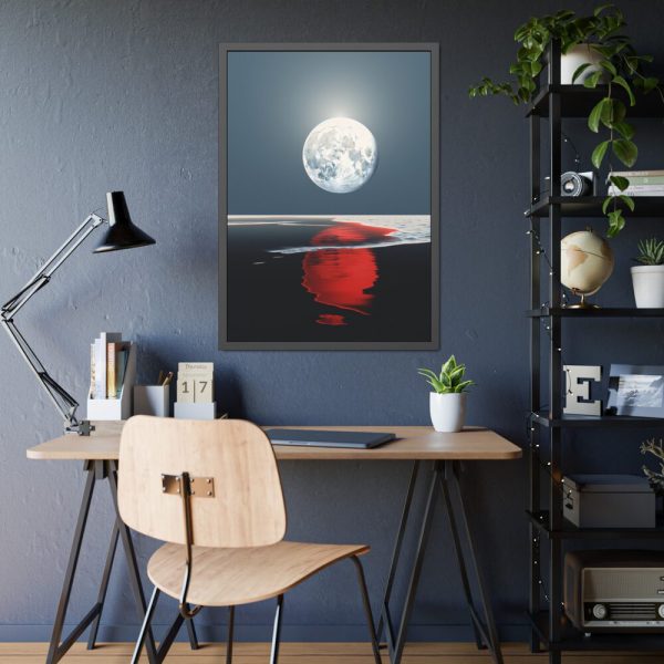93831-58.jpg Moon Art, N°15 Framed Poster