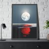 93831-59.jpg Moon Art, N°15 Framed Poster