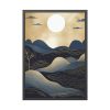 93831-60.jpg Moon Art, N°8 Framed Poster