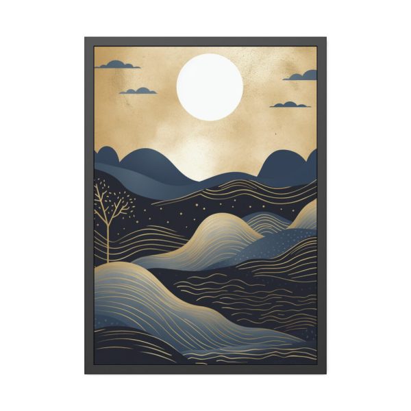 93831-60.jpg Moon Art, N°8 Framed Poster
