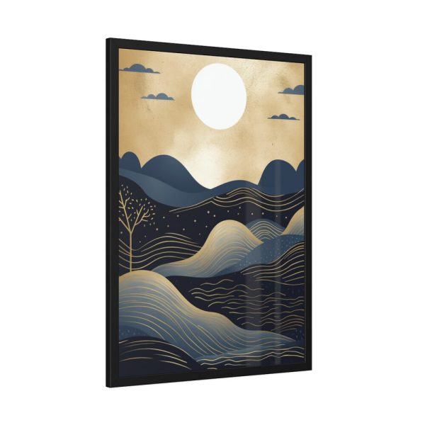 93831-61.jpg Moon Art, N°8 Framed Poster