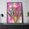 93831-71.jpg Colorful Wild Flowers Framed Poster