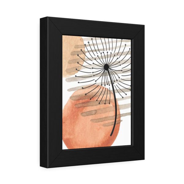 93833-1.jpg Dandelion Flower Weed Framed Poster