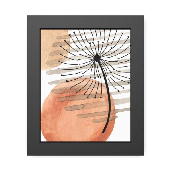 93834.jpg Dandelion Flower Weed Framed Poster