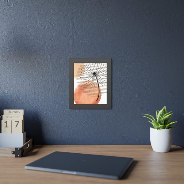 93835-2.jpg Dandelion Flower Weed Framed Poster
