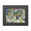 93836.jpg Vincent van Gogh's Stairway at Auvers Framed Poster