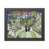 93841.jpg Vincent van Gogh's Stairway at Auvers Framed Poster