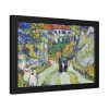 93842-1.jpg Vincent van Gogh's Stairway at Auvers Framed Poster