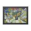 93843.jpg Vincent van Gogh's Stairway at Auvers Framed Poster