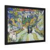 93846-1.jpg Vincent van Gogh's Stairway at Auvers Framed Poster