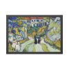 93848.jpg Vincent van Gogh's Stairway at Auvers Framed Poster