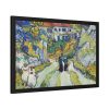 93849-1.jpg Vincent van Gogh's Stairway at Auvers Framed Poster