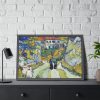 93853-3.jpg Vincent van Gogh's Stairway at Auvers Framed Poster