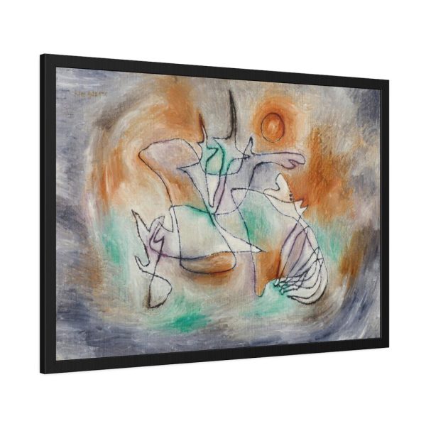 93854-1.jpg Howling Dog (1928) by Paul Klee Framed Poster