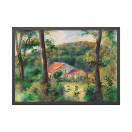 Environs of Briey by Pierre-Auguste Renoir Framed Poster