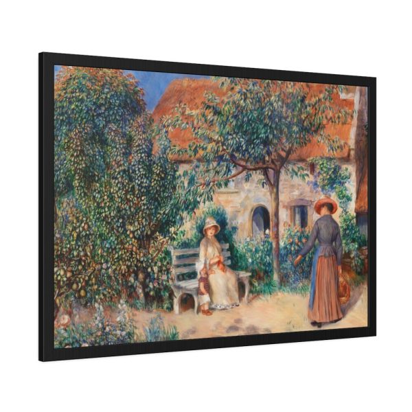 In Brittany by Pierre-Auguste Renoir Framed Poster