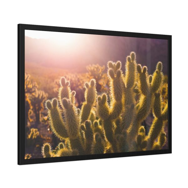 93854-129.jpg Landscape of Cactus Framed Poster
