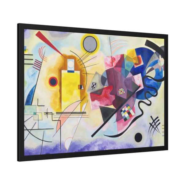 Yellow-Red-Blue by Wassily Kandinsky Framed Poster