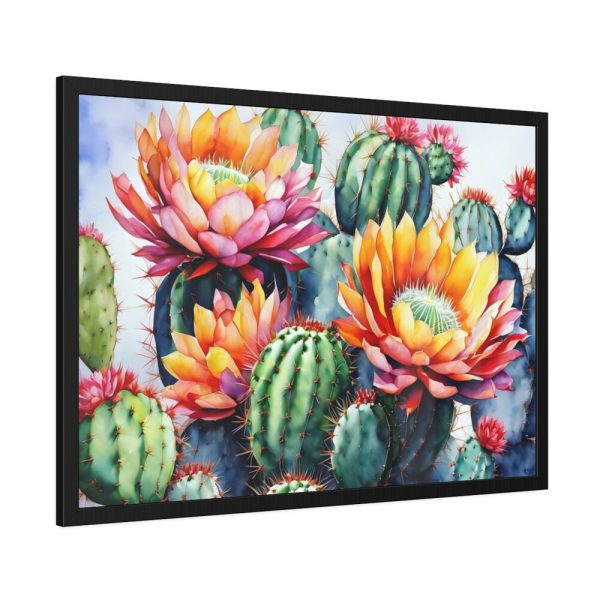 Cacti Cactus Art Framed Poster